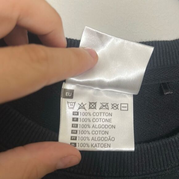 Disney Pixar Inside Out 2 Mens Black Embroidered Sweatshirt Size XL - Picture 7 of 9